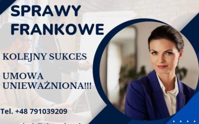 Kolejna WYGRANA sprawa frankowa